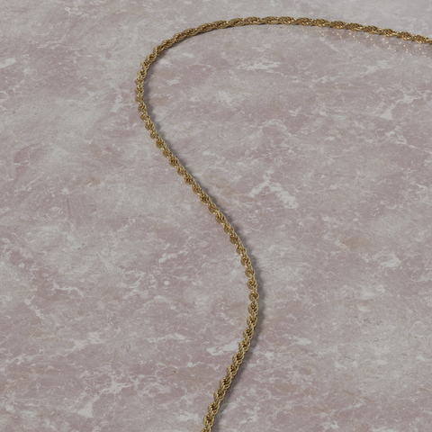 14K Gold Rope Chain