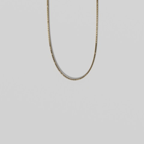 Chaîne à maillons en or 14 carats