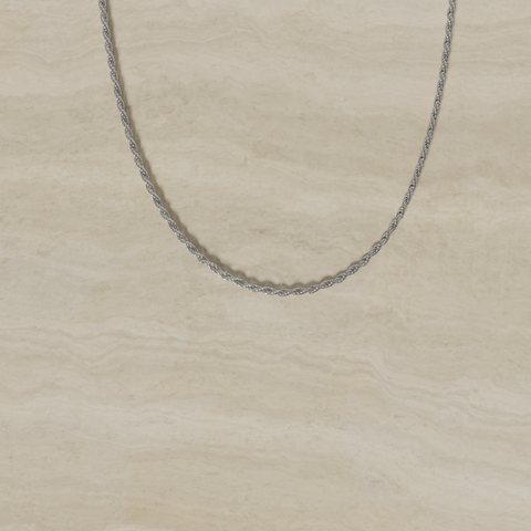 Chaîne corde en or 18 carats