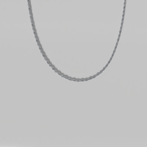 Sterling Silver Rope Chain