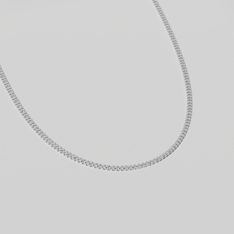 Sterling Silver Curb Link
