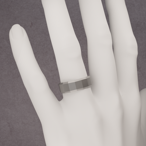 decagon ring 6mm - briar de wolfe