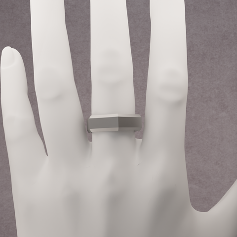 hexagon ring 6mm - briar de wolfe