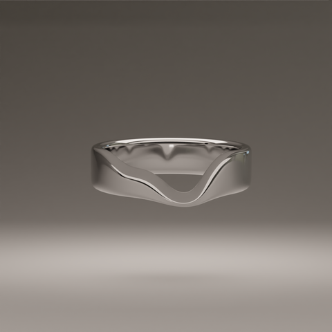 ripple ring  7mm