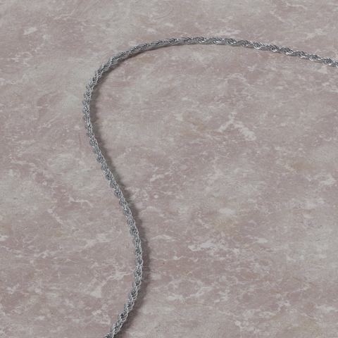 Sterling Silver Rope Chain